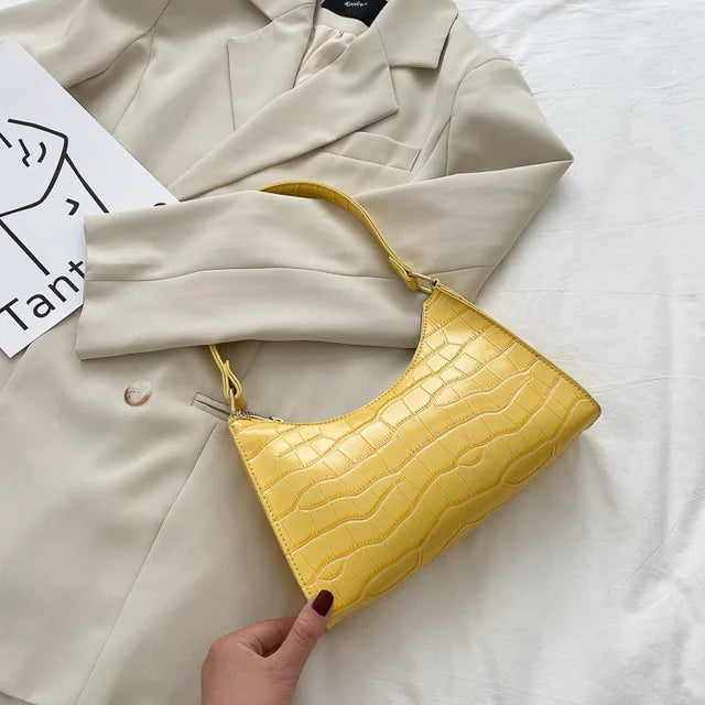 TEXTURED MINI TOP‑HANDLE BAG – TIMELESS NEUTRAL ELEGANCE