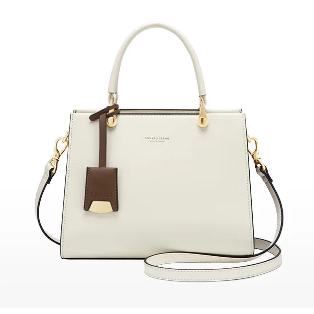 CNOLES STRUCTURED HANDBAG – TOP HANDLE & SHOULDER BAG