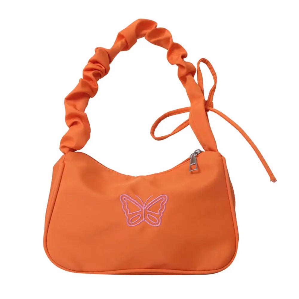 Women's Pleated Shoulder Bag - Trendy Underarm Handbag