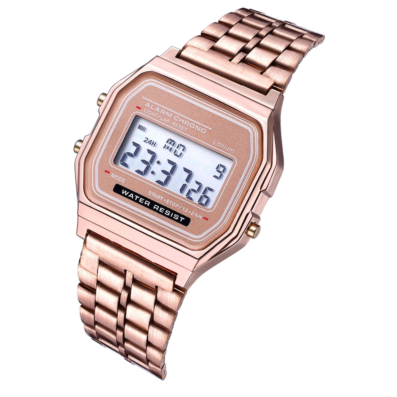 Digital Sports Watch - Waterproof LED Wristwatch for Men & Women