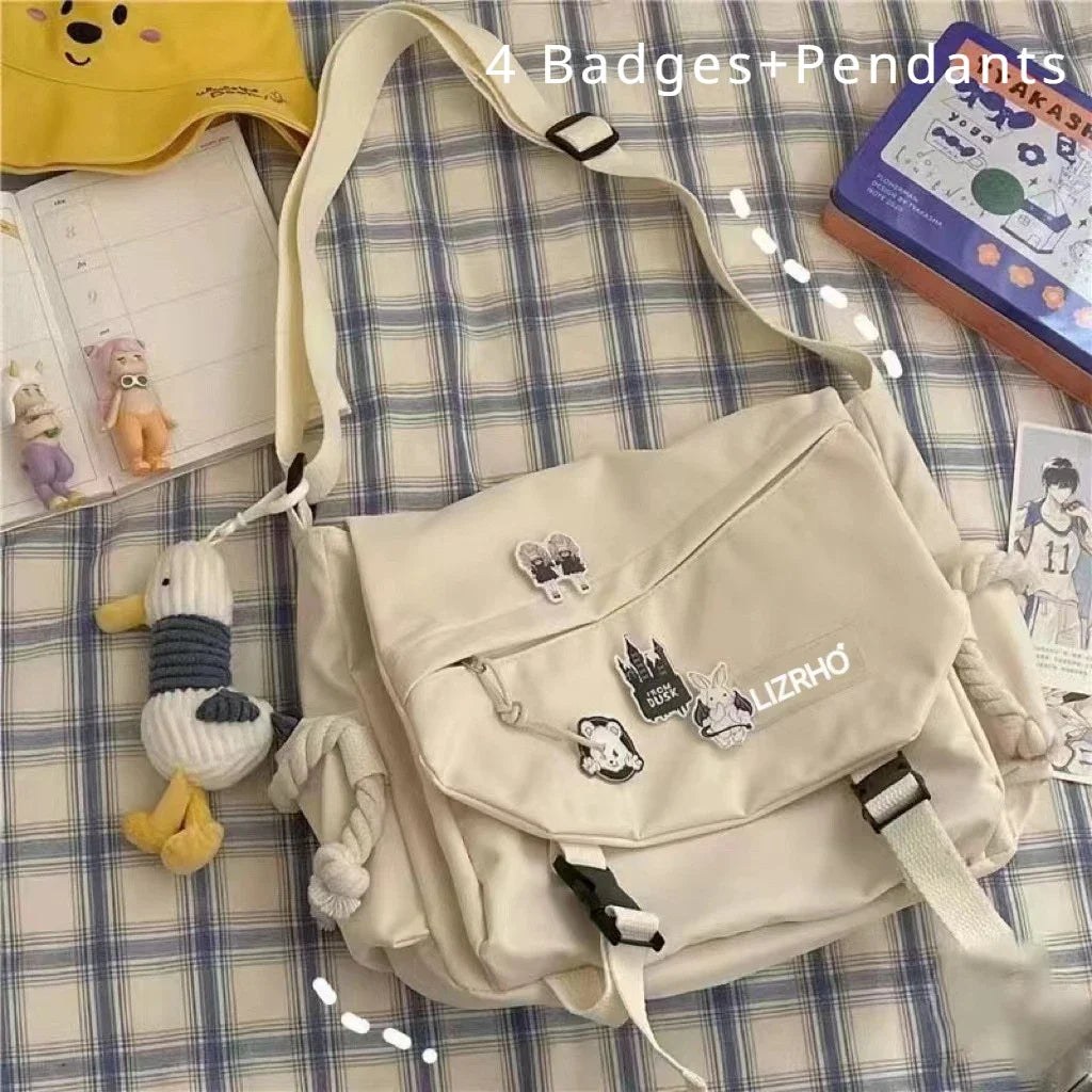 Aesthetic Messenger Shoulder Bags