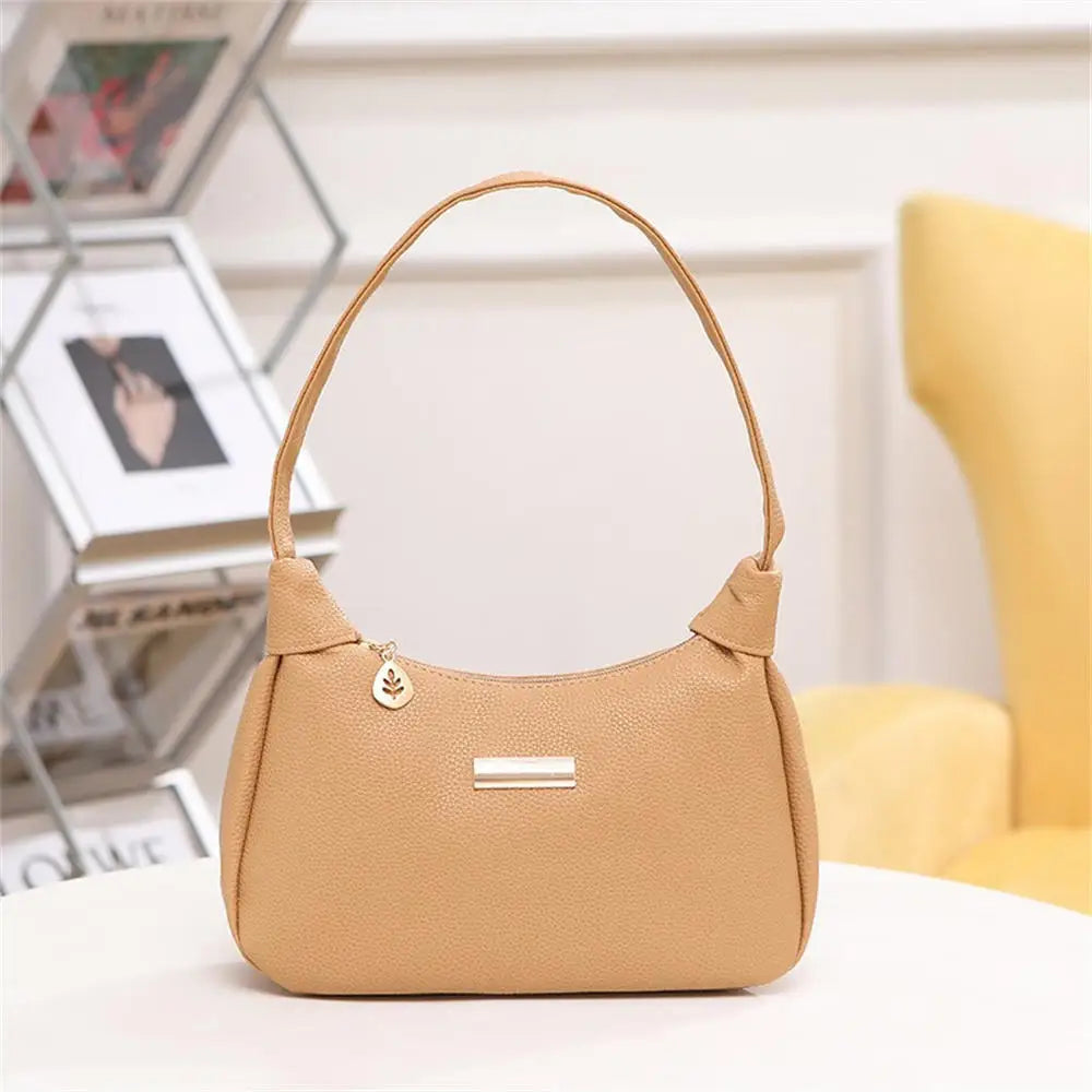 Women's Pleated Shoulder Bag - Trendy Underarm Handbag