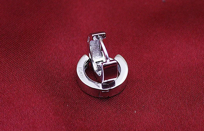 Mini Hoop Earrings - 925 Sterling Silver Huggie Hoops for Women & Men