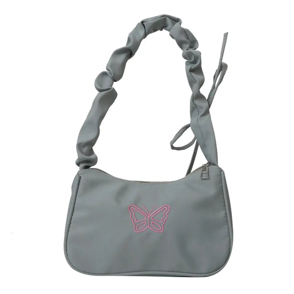 Women's Pleated Shoulder Bag - Trendy Underarm Handbag