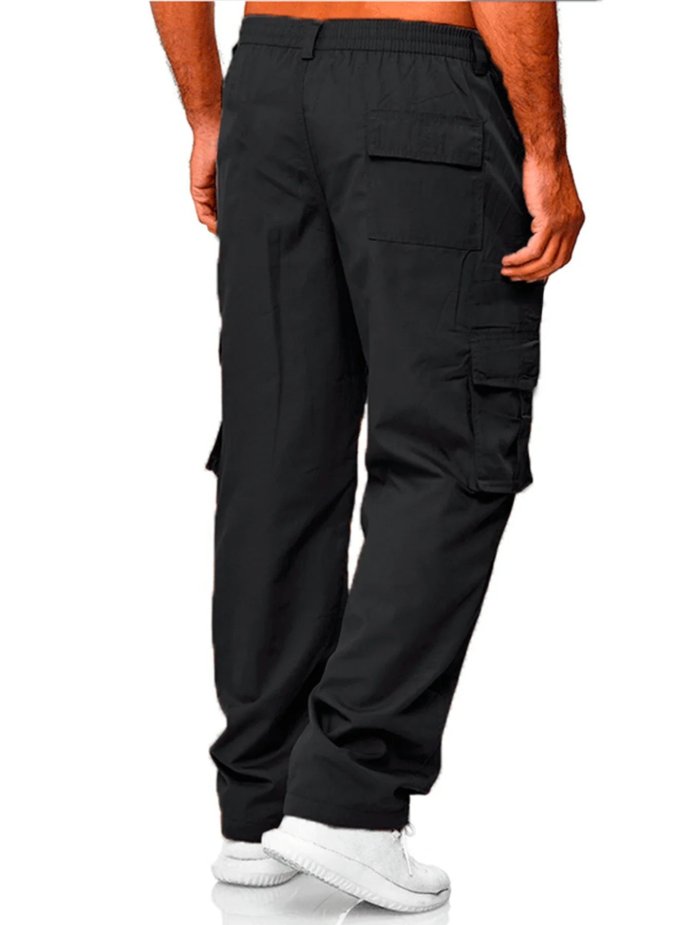 MEN'S CARGO PANTS – MULTI-POCKET OUTDOOR CASUAL WEAR