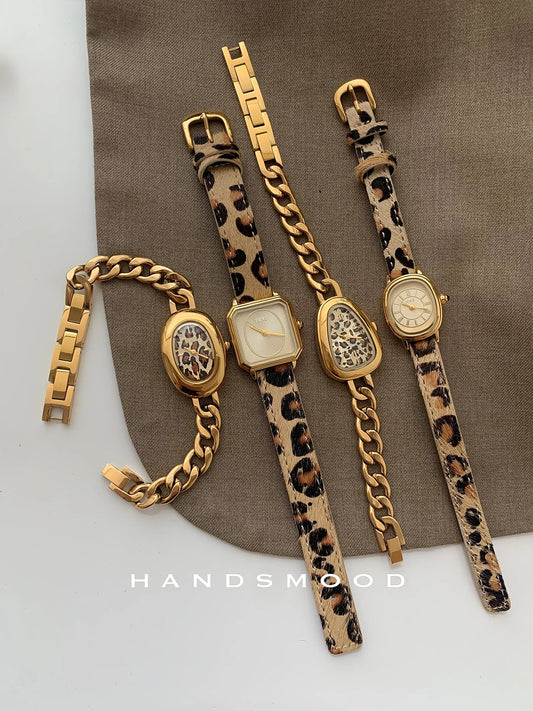 Women's Oval Watch - Elegant Fashion Wristwatch