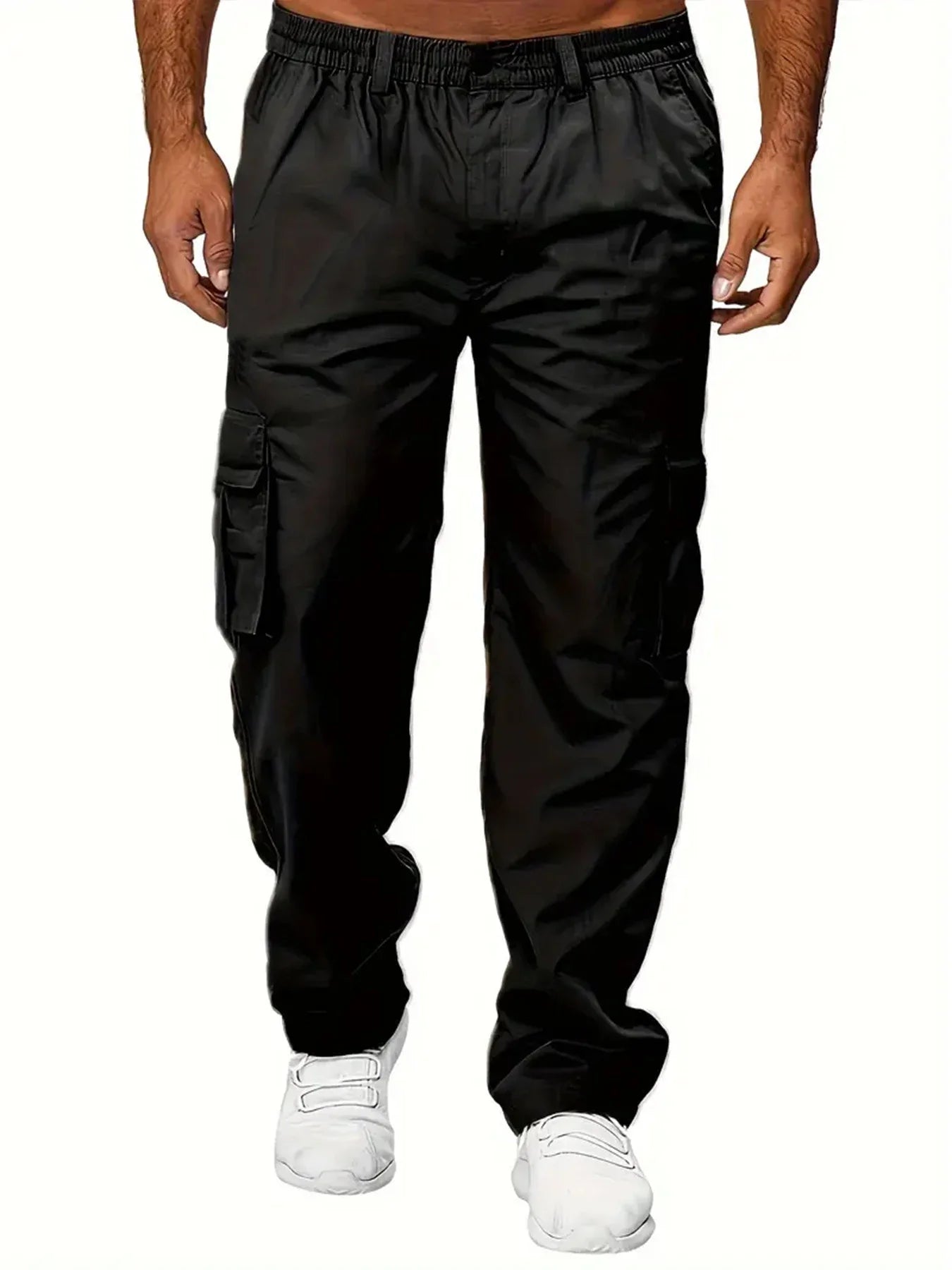 MEN'S CARGO PANTS – MULTI-POCKET OUTDOOR CASUAL WEAR