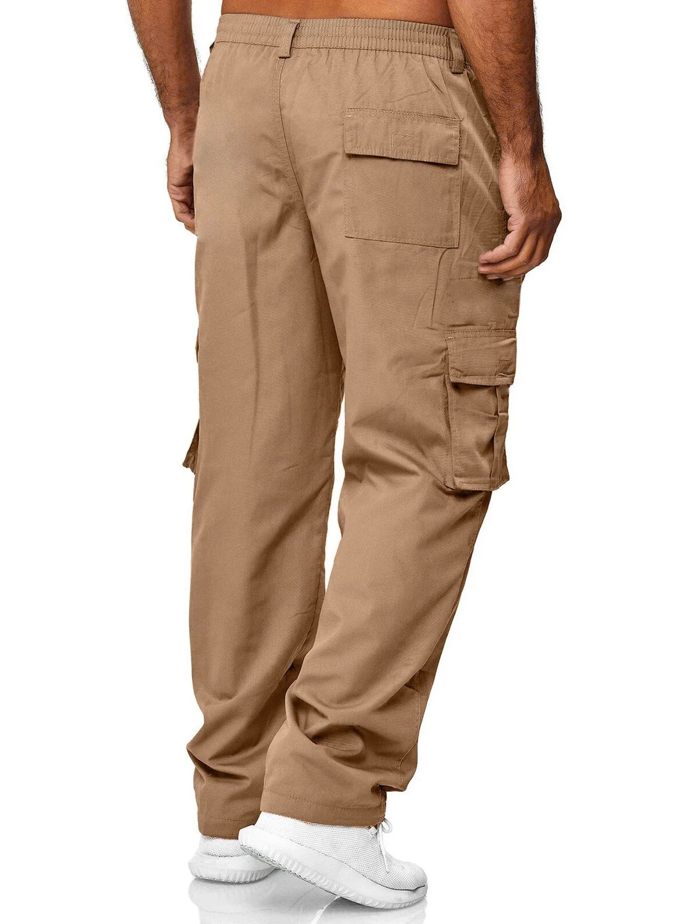 MEN'S CARGO PANTS – MULTI-POCKET OUTDOOR CASUAL WEAR