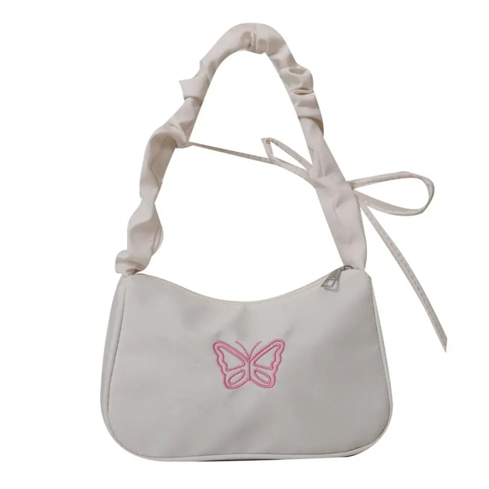 Women's Pleated Shoulder Bag - Trendy Underarm Handbag