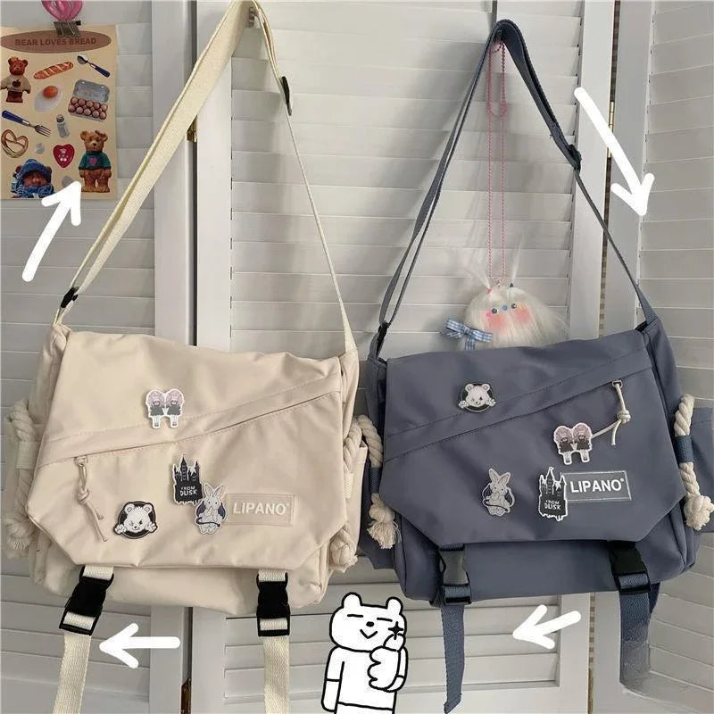 Aesthetic Messenger Shoulder Bags