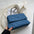 Women's Denim Blue Shoulder Bag - Large Capacity Tote Messenger Bag