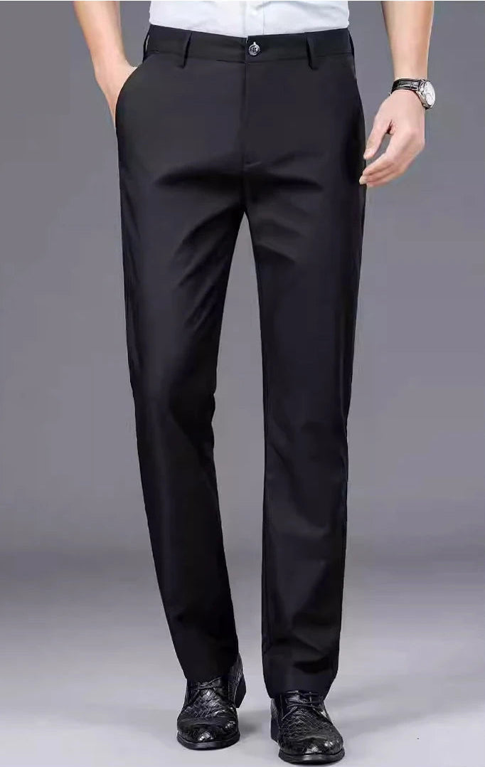 Men's Stretch Suit Pants - Quick-Dry Smart Casual Trousers