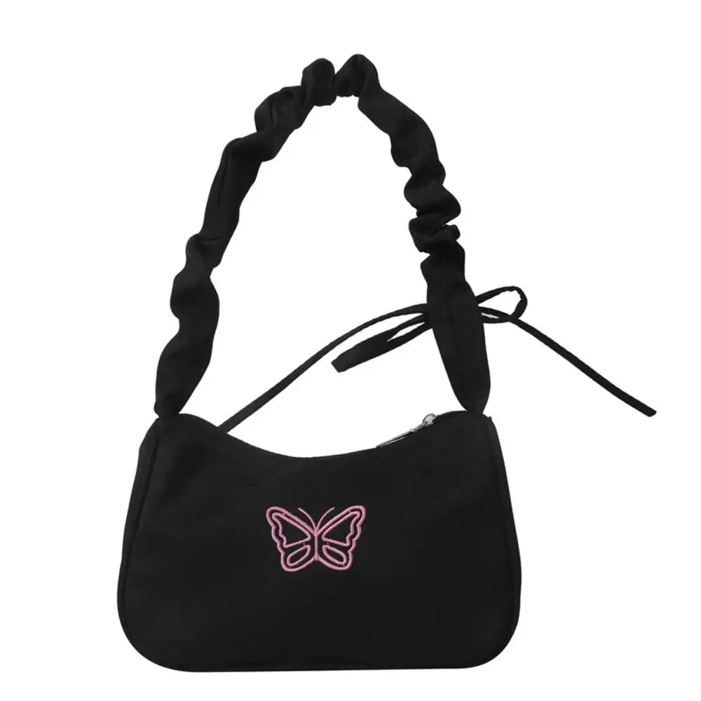 Women's Pleated Shoulder Bag - Trendy Underarm Handbag