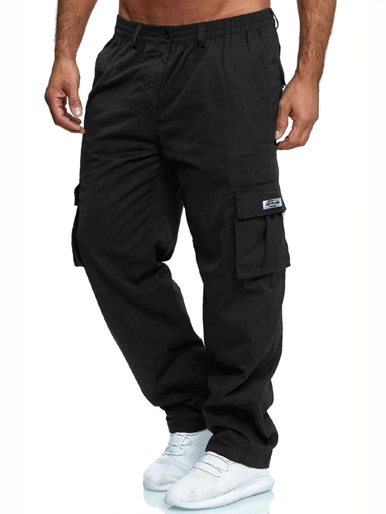 MEN'S CARGO PANTS – MULTI-POCKET OUTDOOR CASUAL WEAR