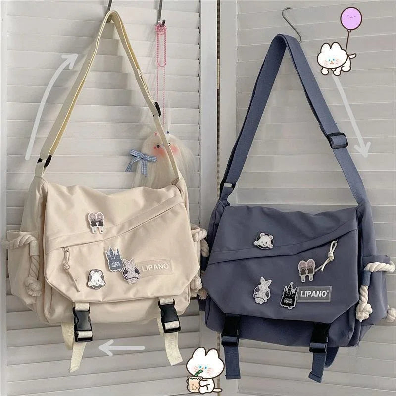 Aesthetic Messenger Shoulder Bags
