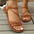 Women's Open-Toe Flat Sandals - Lightweight Beach Sandals