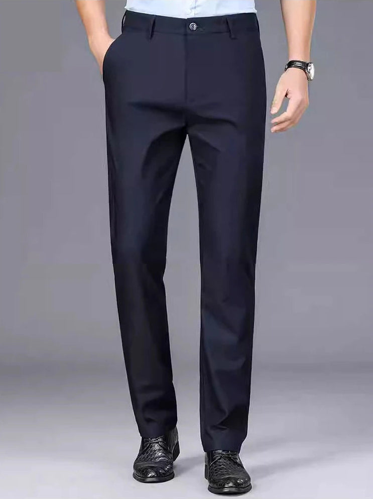 Men's Stretch Suit Pants - Quick-Dry Smart Casual Trousers