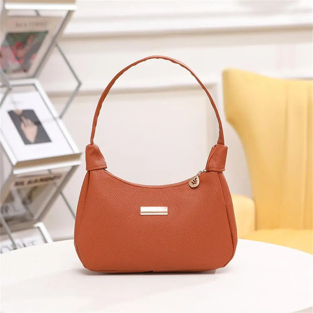 Women's Pleated Shoulder Bag - Trendy Underarm Handbag