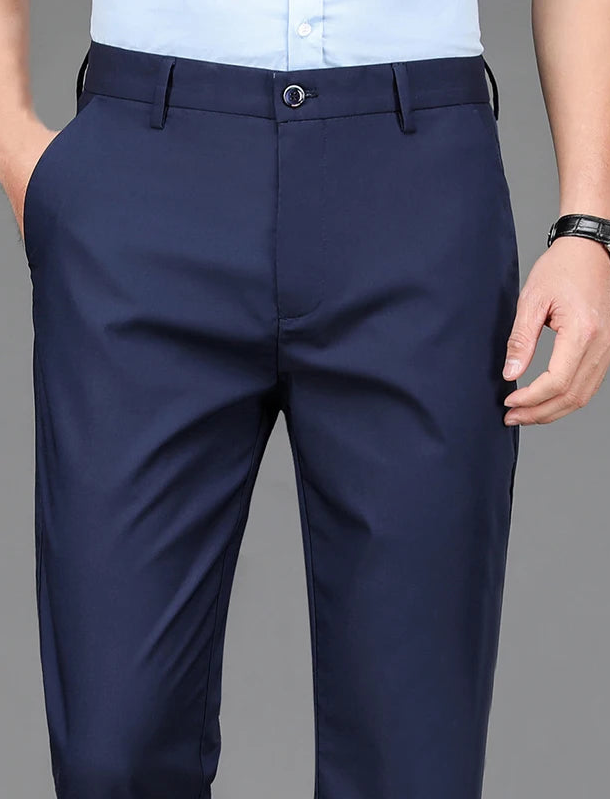 Men's Stretch Suit Pants - Quick-Dry Smart Casual Trousers