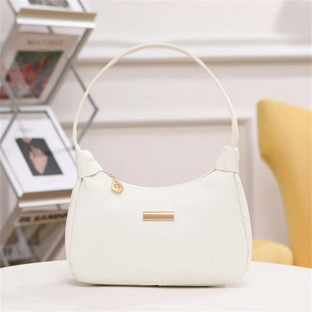 Women's Pleated Shoulder Bag - Trendy Underarm Handbag