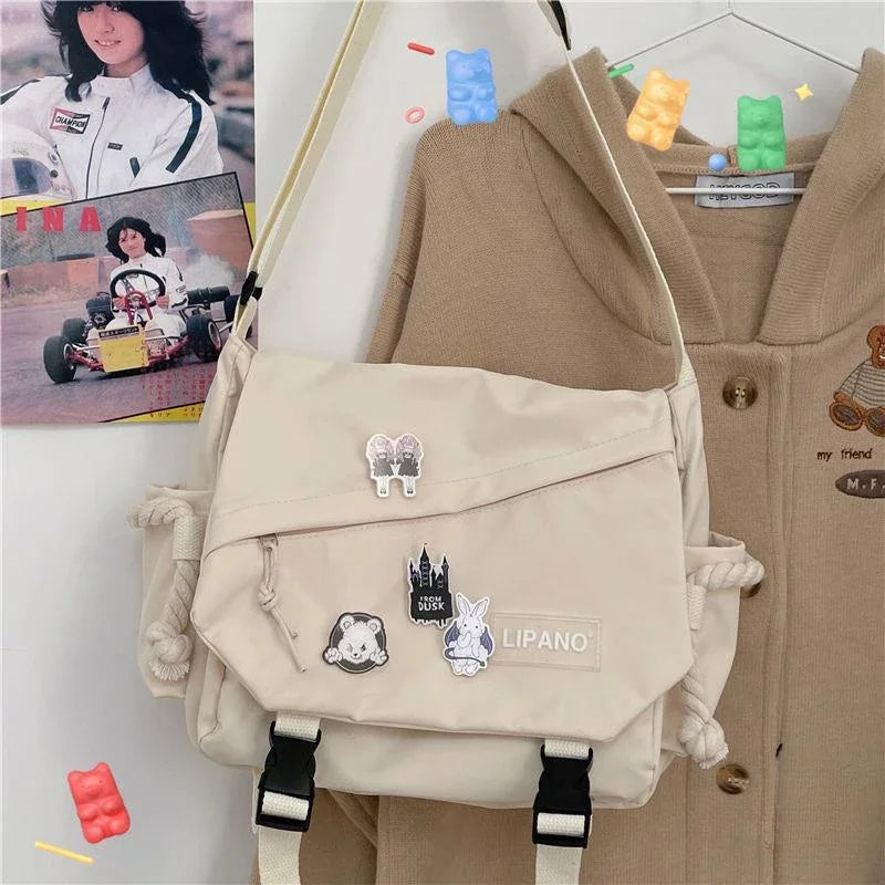 Aesthetic Messenger Shoulder Bags